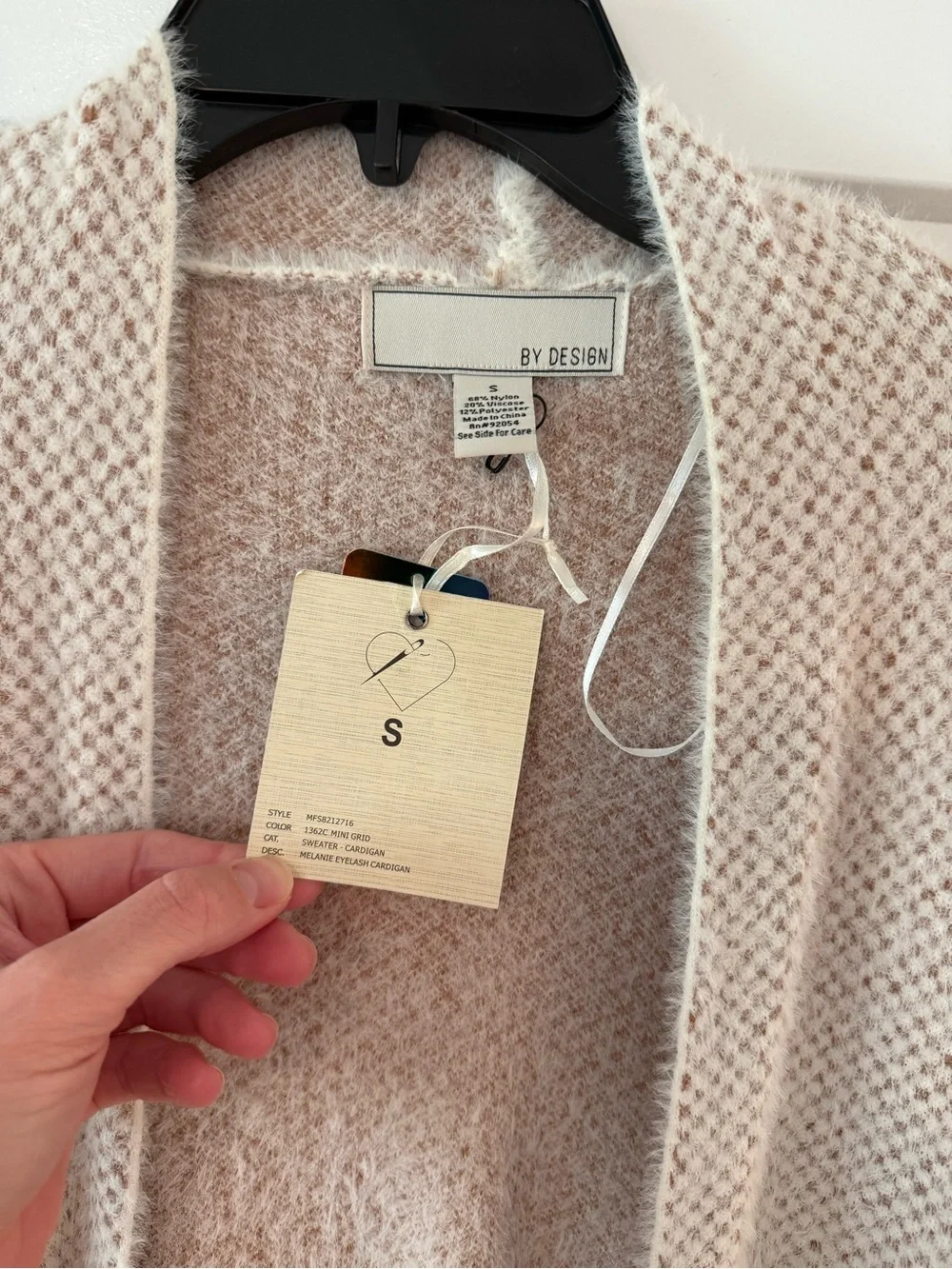 Cozy Open-Front Cream Knit Womens Cardigan Sweater